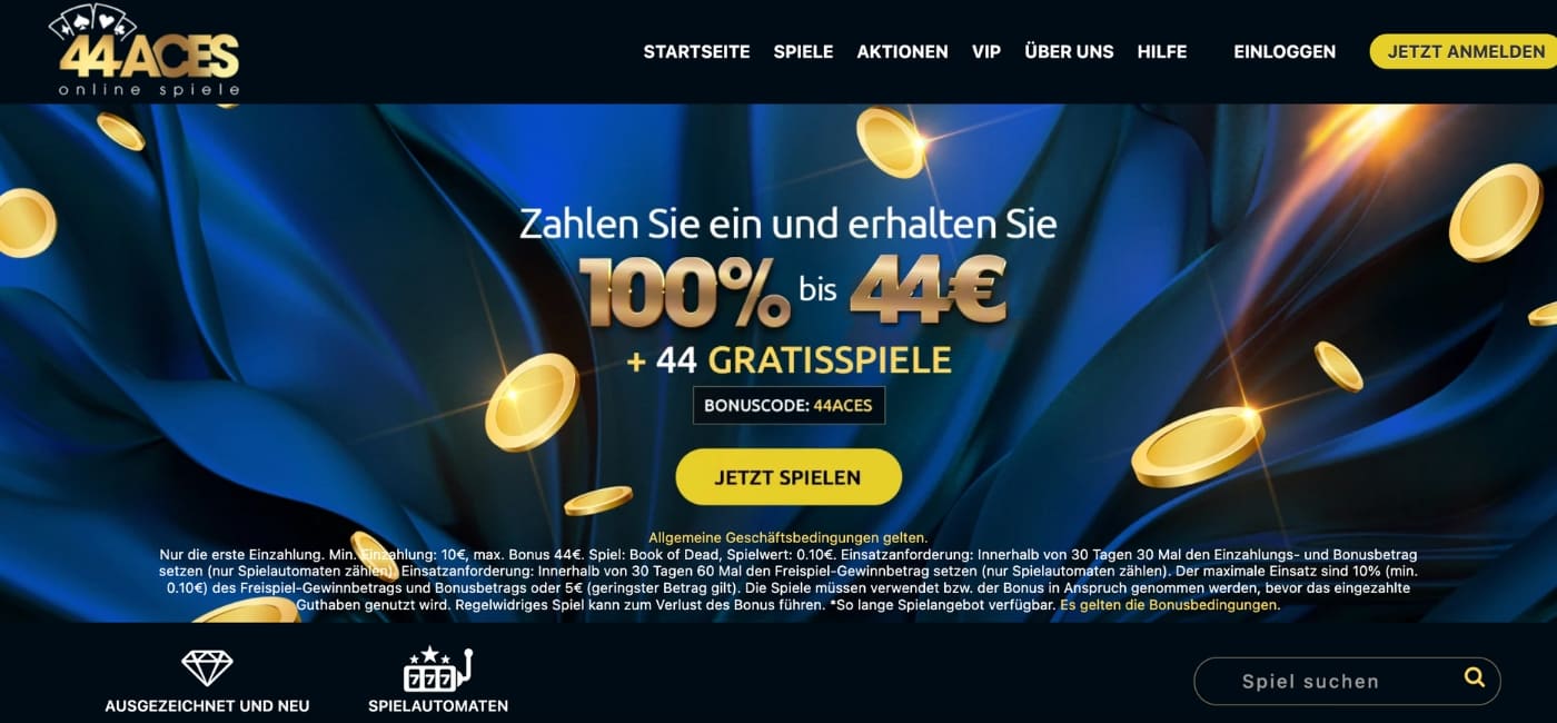 44 Aces casino